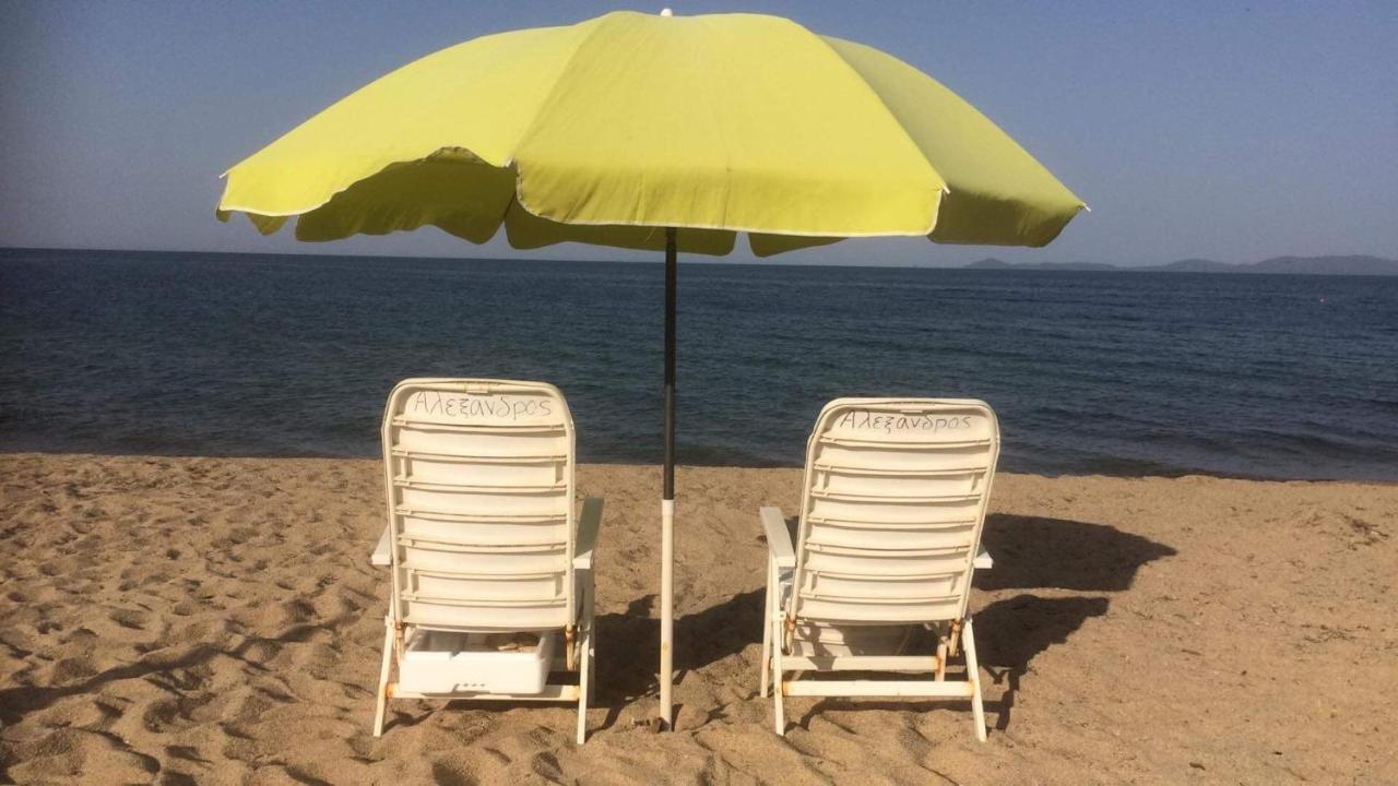 Katevi Luxury Seafront Villa Ierissos Extérieur photo